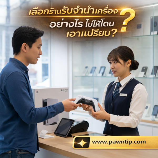 เครื่องเกมยอดฮิต 8 รุ่น ที่คนนิยมเอาไปจำนำ พร้อมราคาประเมินจากร้านดัง 2 ร้านรับจำนำเครื่องเกมใกล้ฉัน พนักงานประเมินราคา PlayStation กรุงเทพ บริการรวดเร็ว